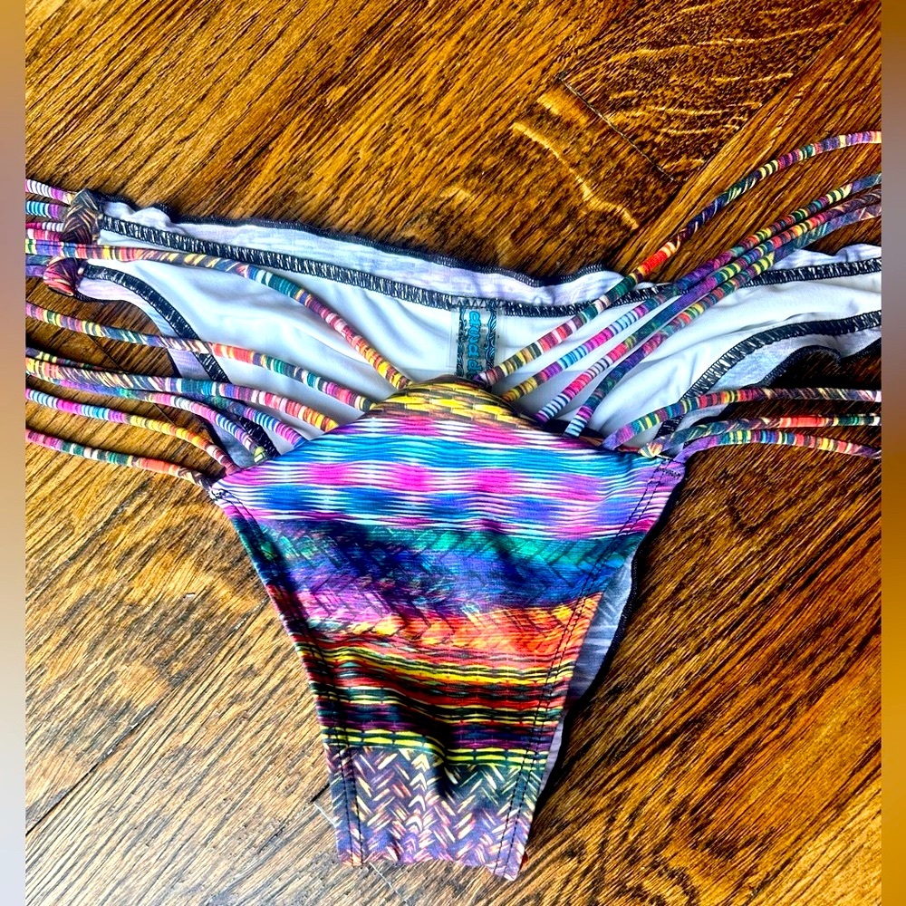 Costa Rican made Strappy Bikini Bottom